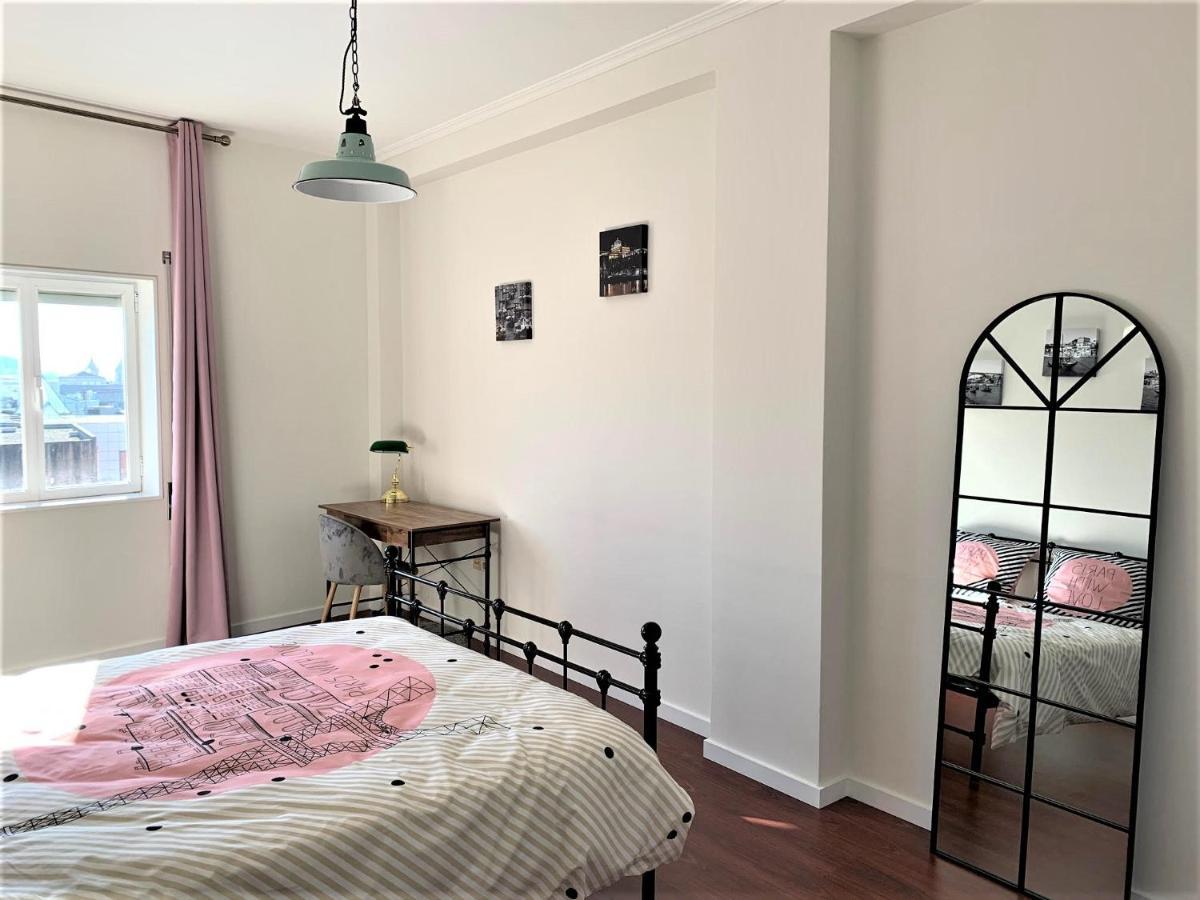 Ferienwohnung Charm City Center Apt 140M2 & Free Parking Braga Exterior foto