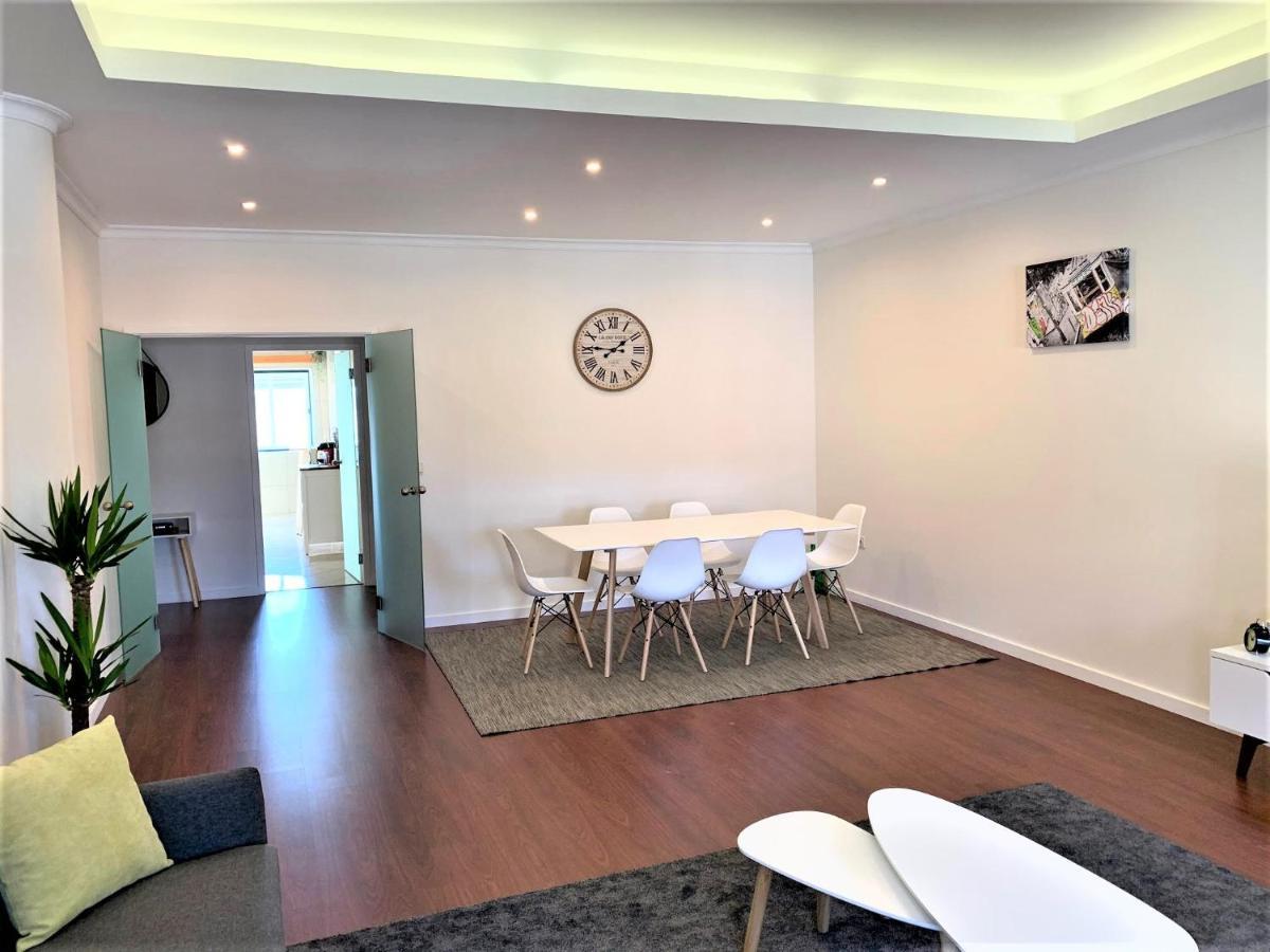 Ferienwohnung Charm City Center Apt 140M2 & Free Parking Braga Exterior foto