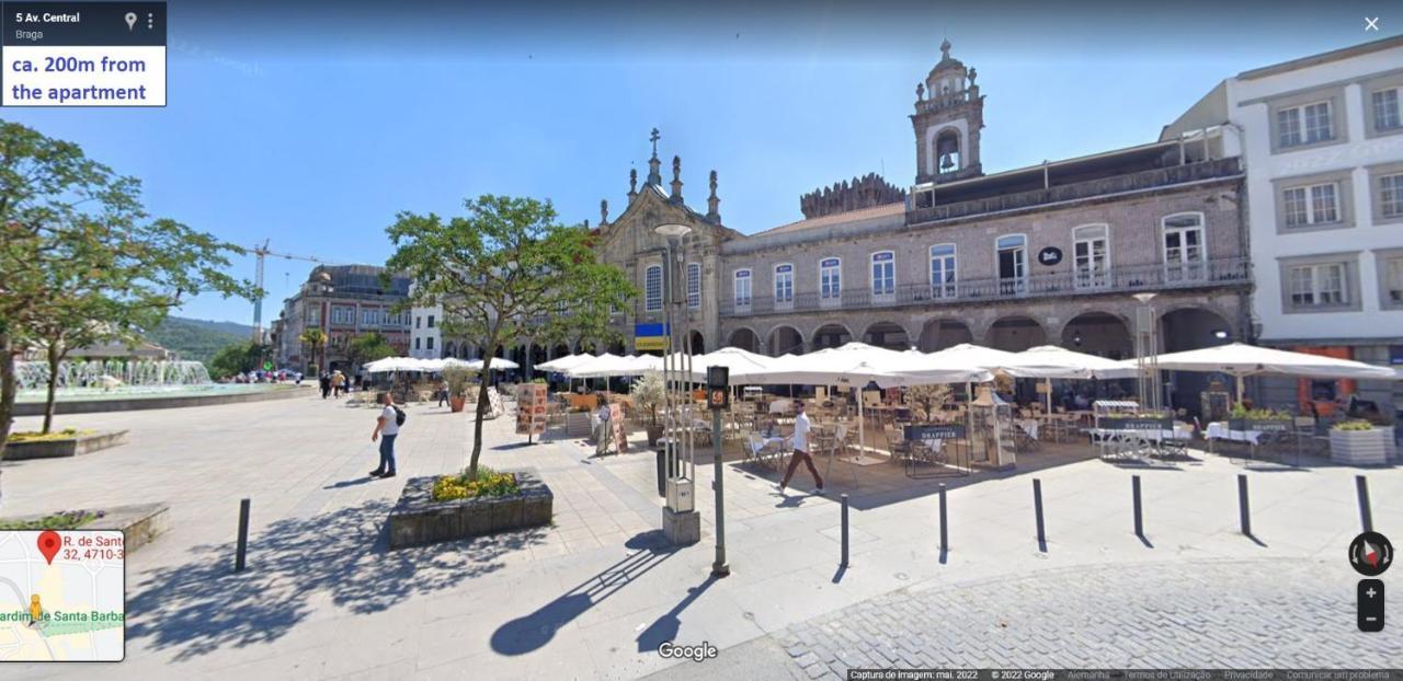 Ferienwohnung Charm City Center Apt 140M2 & Free Parking Braga Exterior foto