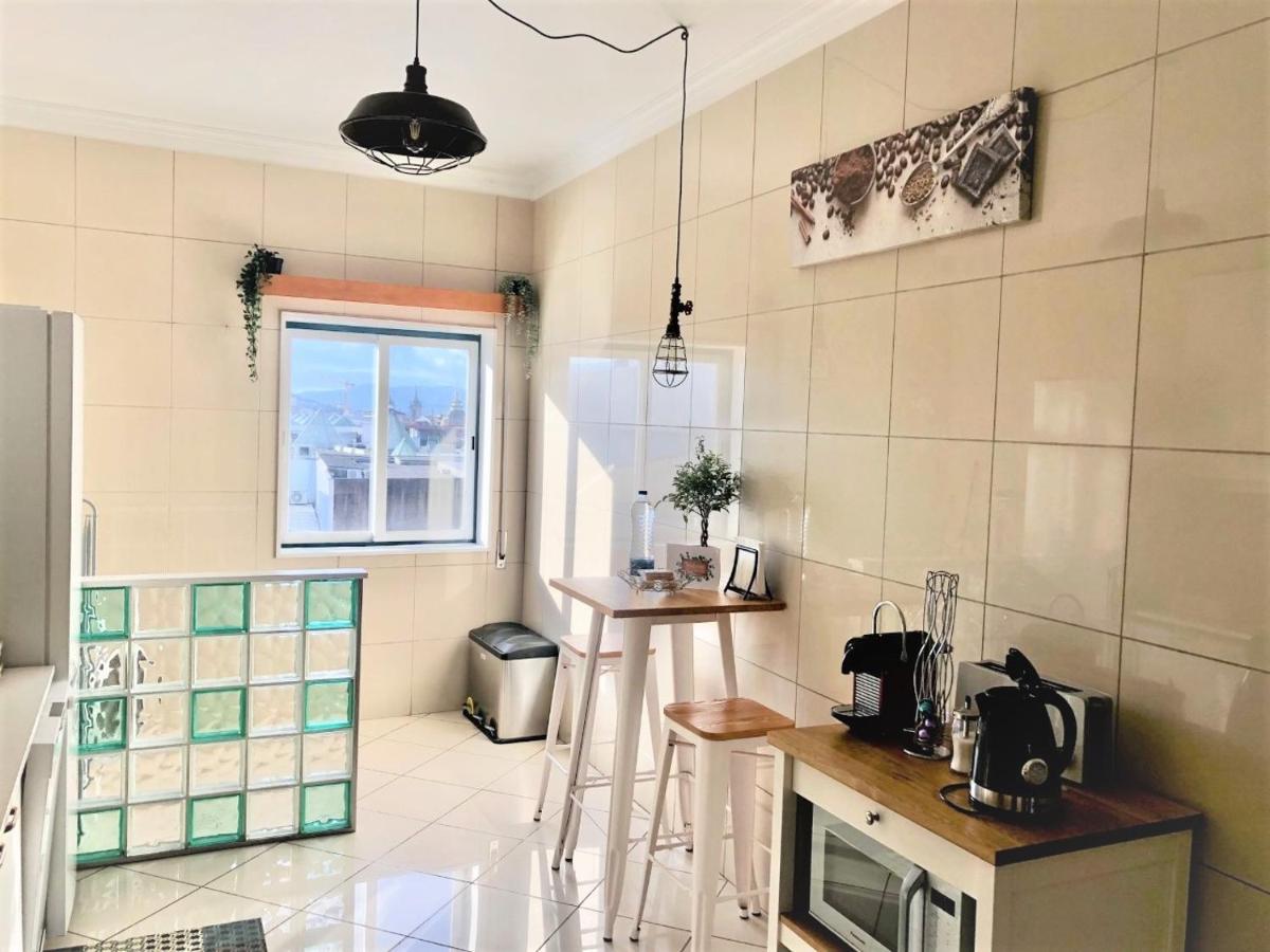 Ferienwohnung Charm City Center Apt 140M2 & Free Parking Braga Exterior foto
